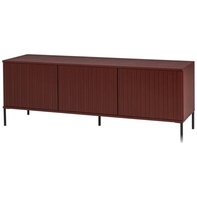 WOOOD New Gravure tv-meubel bordeauxrood burgundy red