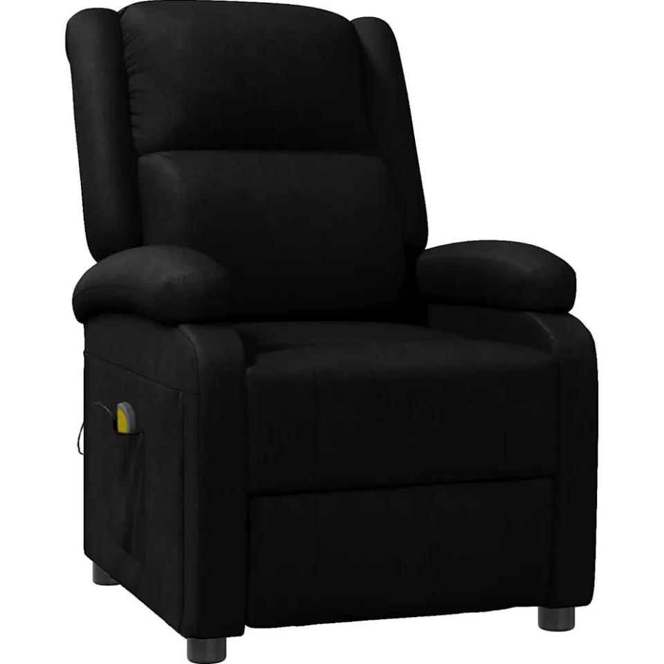 vidaXL Massagestoel kunstleer zwart, foto 3