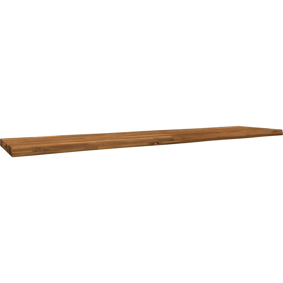 vidaXL Rechthoekig Tafelblad 140 x 40 x 3,2 cm Rechthoekig Bruin