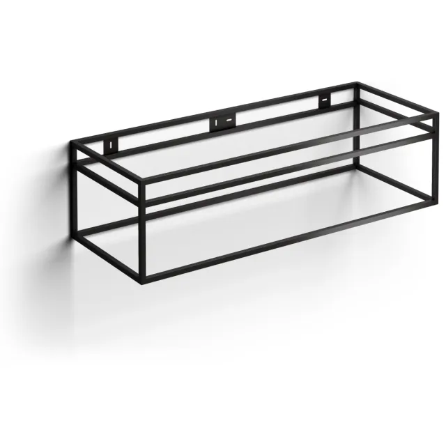 Clou New Wash Me Frame kokerprofiel kast zonder bodem RVS mat zwart
