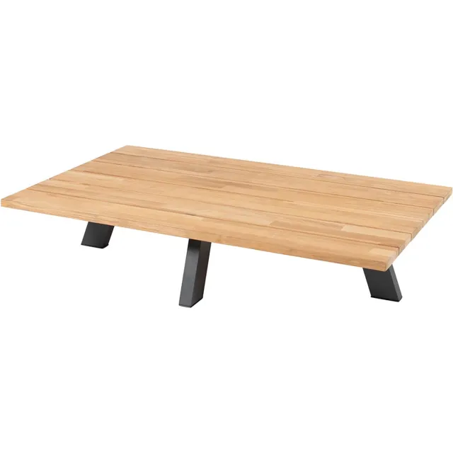 4 Seasons Outdoor 4 Seasons Cosmic loungetafel 120 x 78 x 25 cm - teak