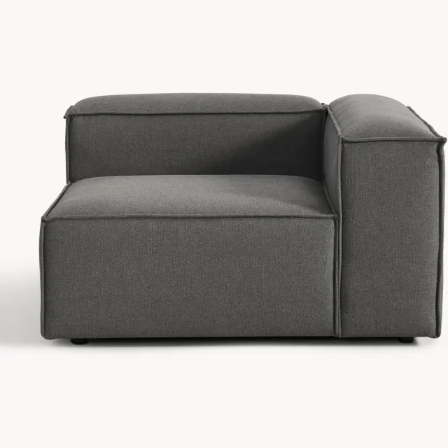 Westwing Collection Hoekmodule Lennon antraciet