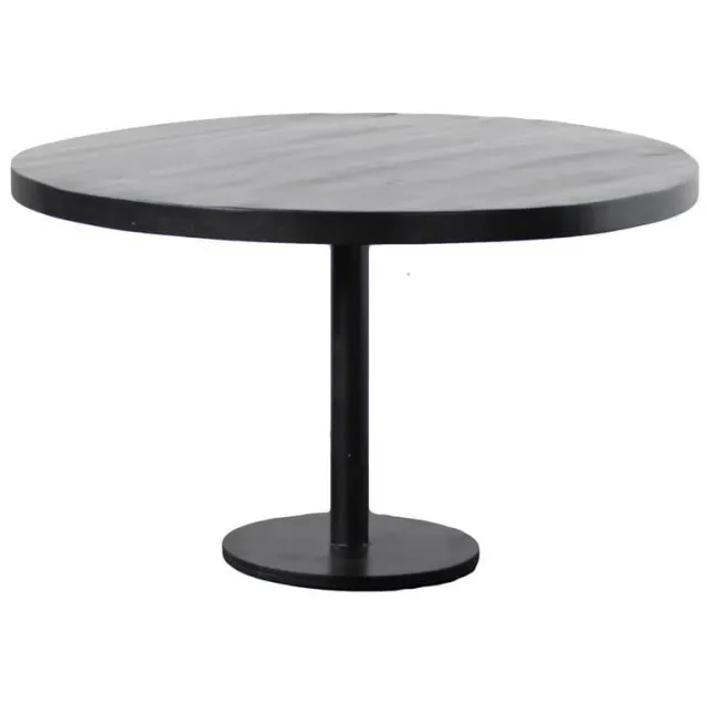 Giga Meubel Eettafel Dinand Zwart 110cm