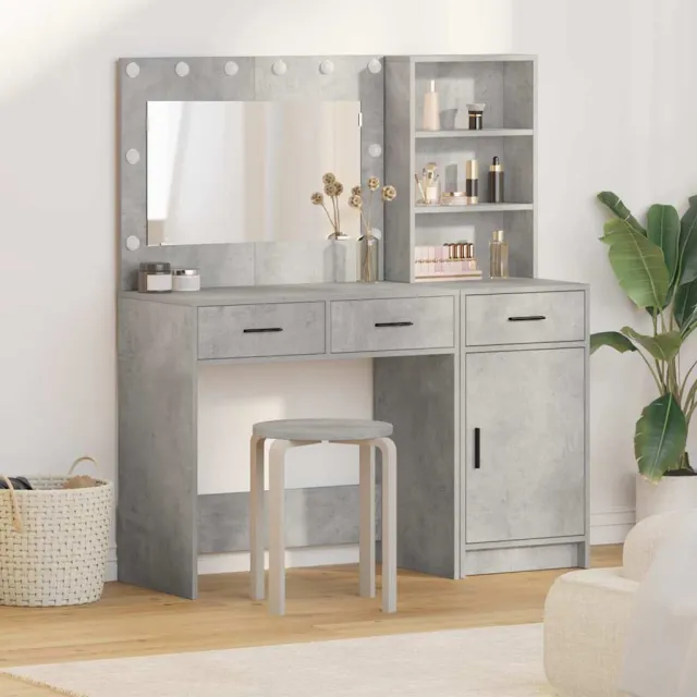 vidaXL Plafondtafel 2 st Grijs 78,5 x 41 x 135 cm Bewerkt hout, foto 2