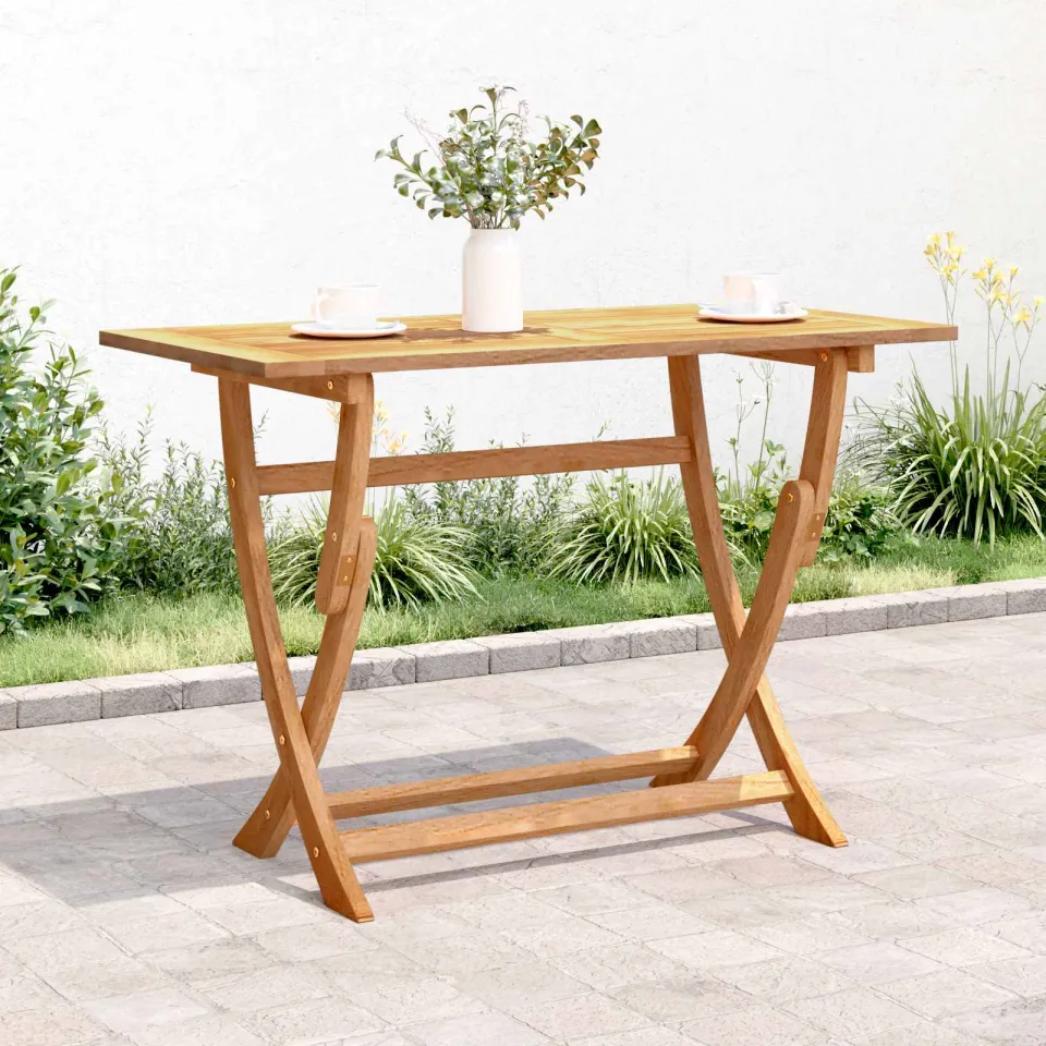 vidaXL Sydney Rechthoekige Tafel Bruin 110 x 55 x 75 cm, foto 3