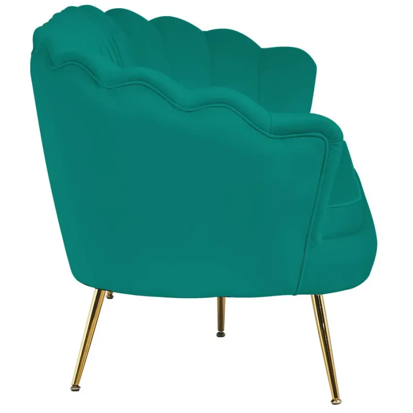 bank Chanelle groen 180 cm, foto 3