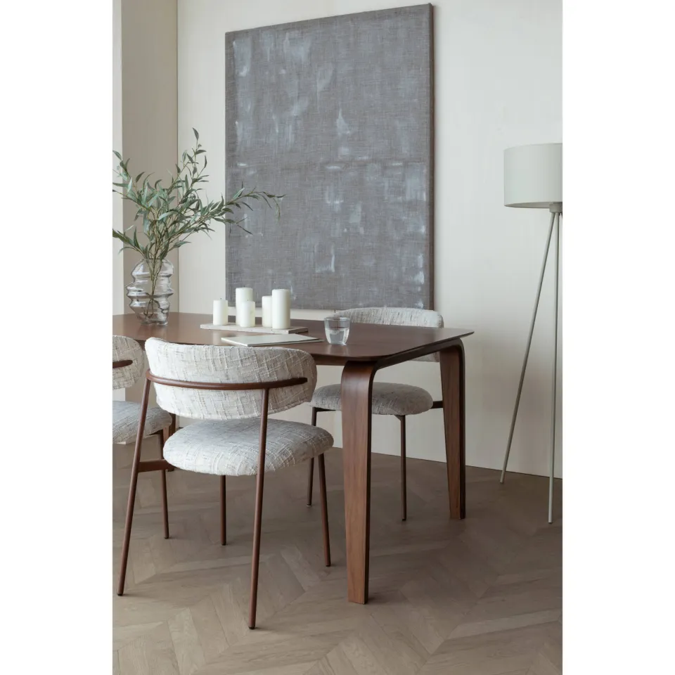 Housecraft Living rechthoekige eettafel Walden 160x90 cm - bruin, foto 3