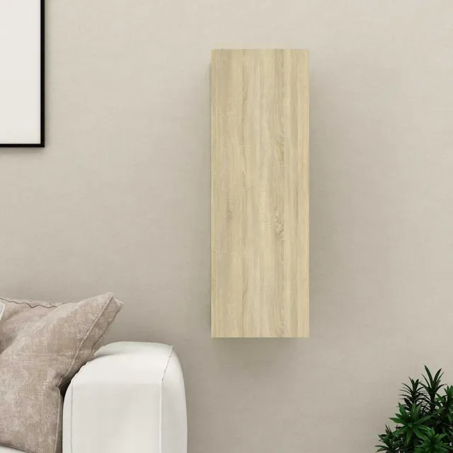 vidaXL Tv-meubel 30,5x30x90 cm bewerkt hout sonoma eikenkleurig, foto 2