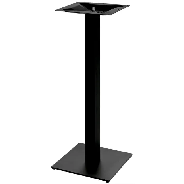 Vega Statafelzuil voor binnen Fino eckig; 43x43x108 cm (BxLxH); zwart; vierkant