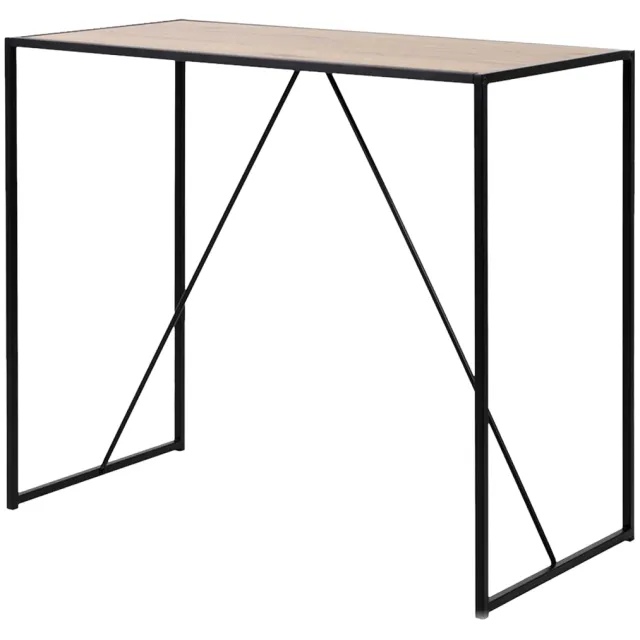 Lisomme Vic houten bartafel naturel - 120 x 60 cm, foto 2