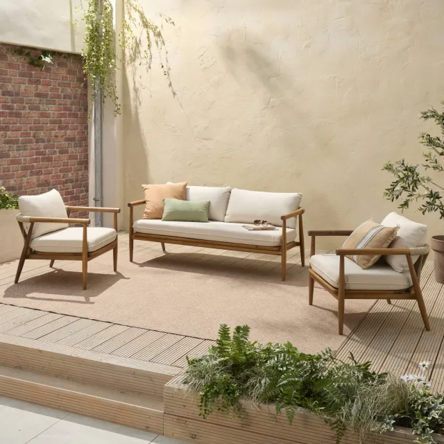 NOUS Garden loungeset Boheme beige/ multi