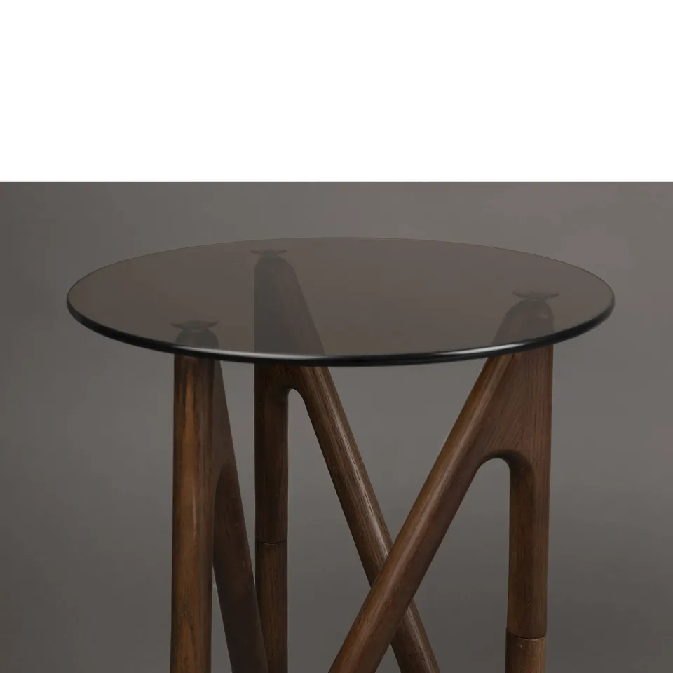 Dutchbone Naia bijzettafel bruin, foto 4
