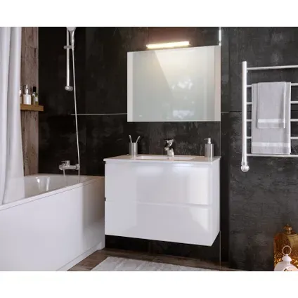 T-bath Badmeubelset Milenio 80cm Glanzend Wit, foto 3