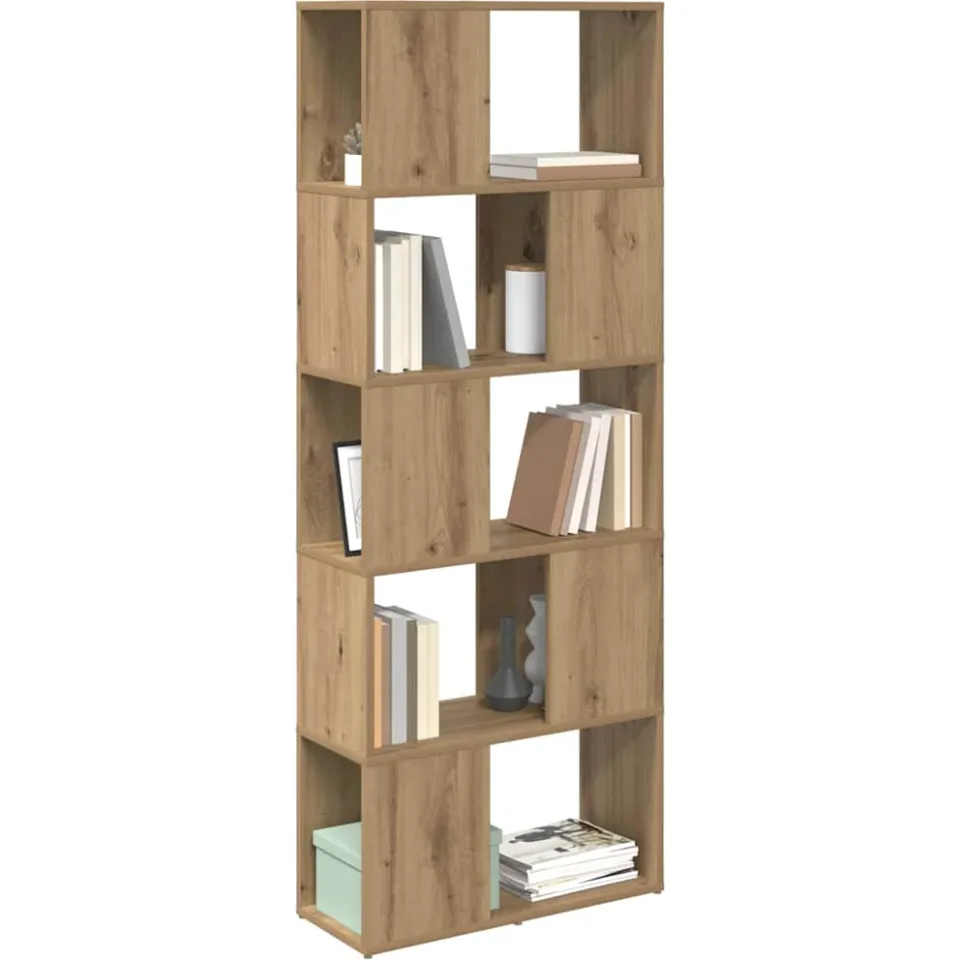 vidaXL Tv-meubelset 60 x 24 x 156 cm Bruin Bewerkt hout