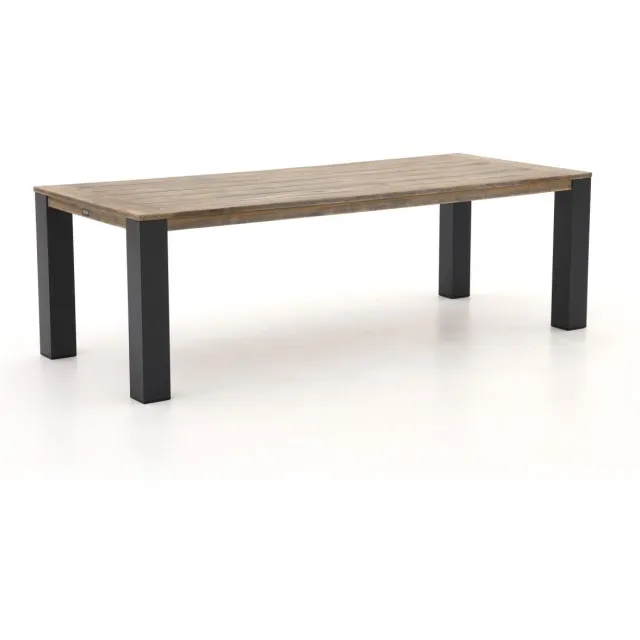 ROUGH Furniture ROUGH-X dining tuintafel 240x100x76cm Bruin