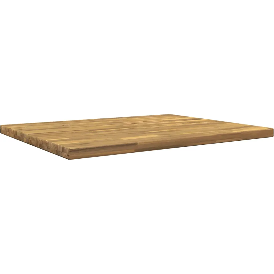 vidaXL Rechthoekig Tafelblad 100 x 70 x 3,2 cm Rechthoekig Bruin