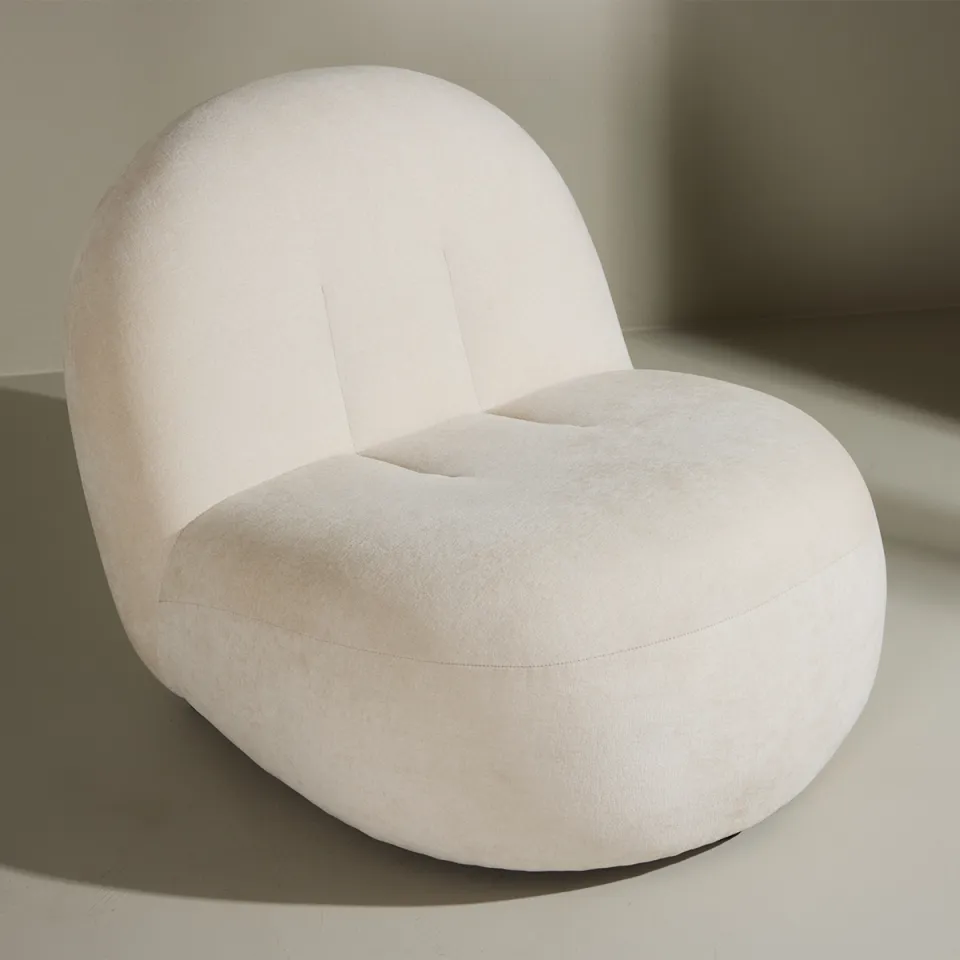 Nest living Hannelore fauteuil wit, foto 4