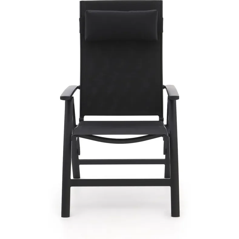 Bellagio tuinmeubelen Bellagio Avio/Fidenza 160cm dining tuinset 5-delig verstelbaar grijs, foto 5