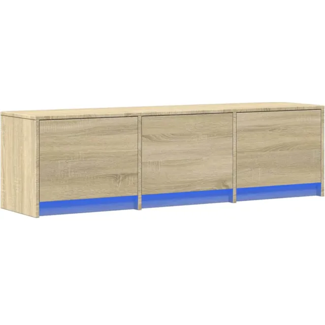 vidaXL TV-kast Sonoma Bewerkt hout Tan