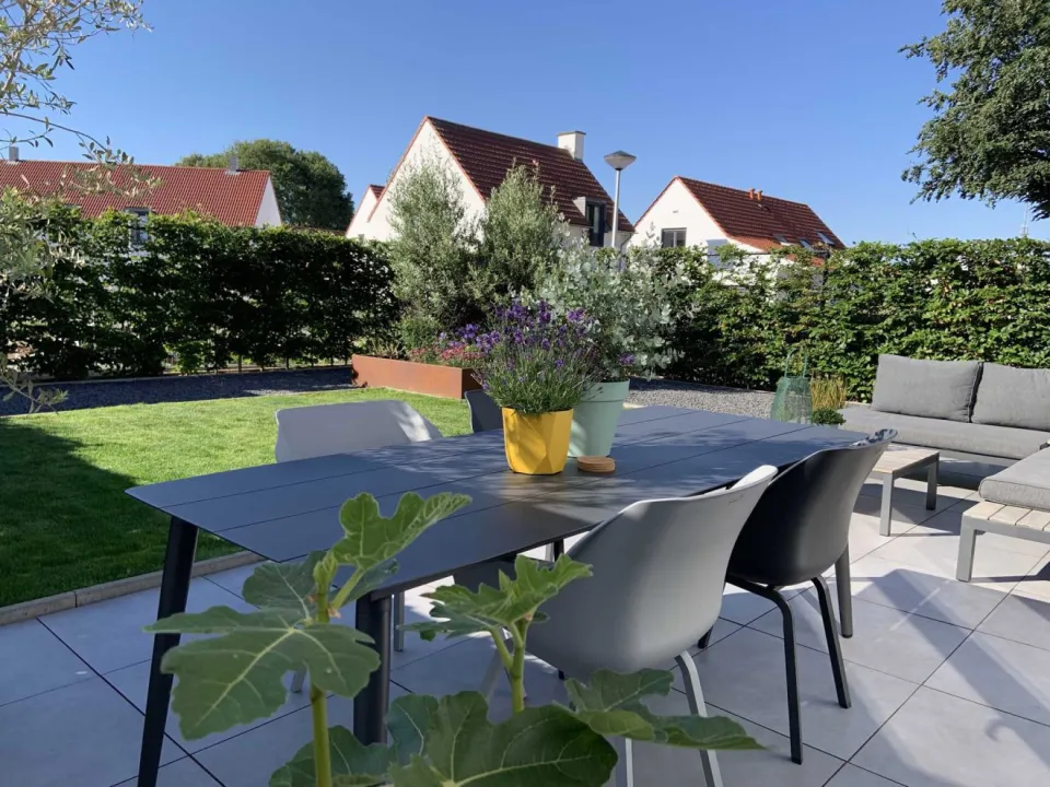 Manifesto Furniture Manifesto Sora dining tuintafel 160x90x74cm grijs, foto 4