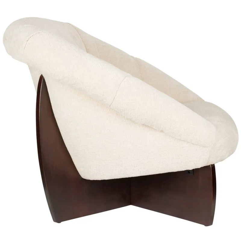 Dutchbone fauteuil Emilius beige, foto 2