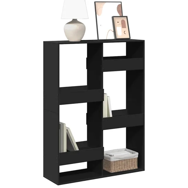 vidaXL Boekenkast 100x33x135 cm bewerkt hout zwart
