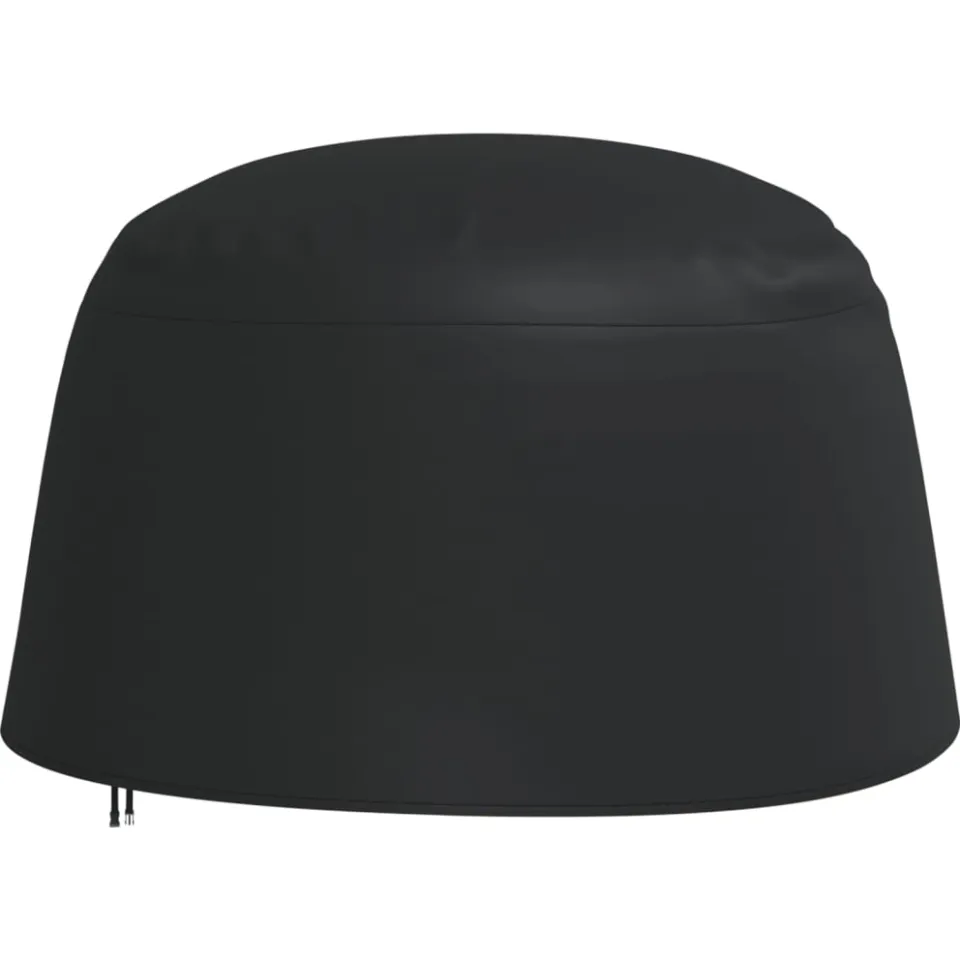 vidaXL Hoezen voor hangende ei-stoel 2 Ø 190x115 cm 420D oxford zwart