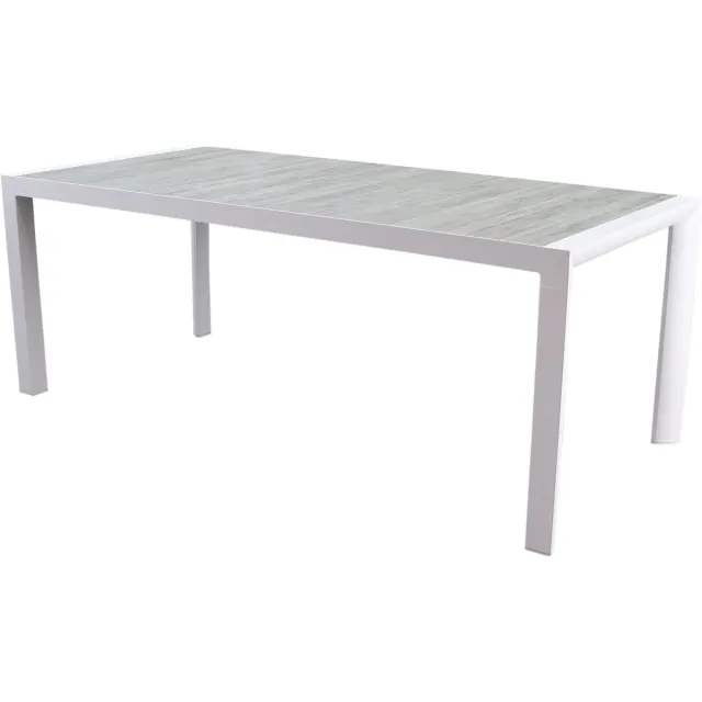 AVH-Collectie Dexter dining tuintafel 194,5x90xH74,5 cm wit