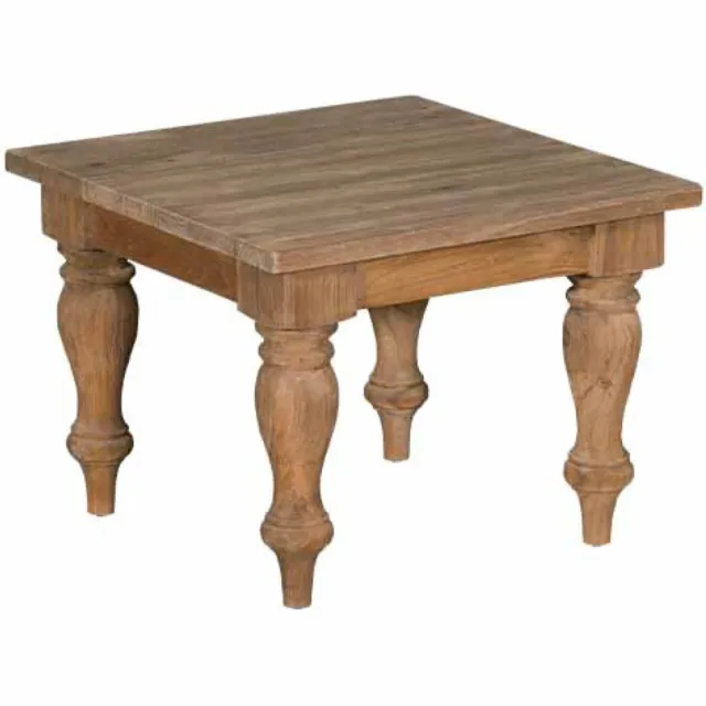 Tower Living Bijzettafel Bologna - Vierkant Bruin Hout - 60x60x45cm
