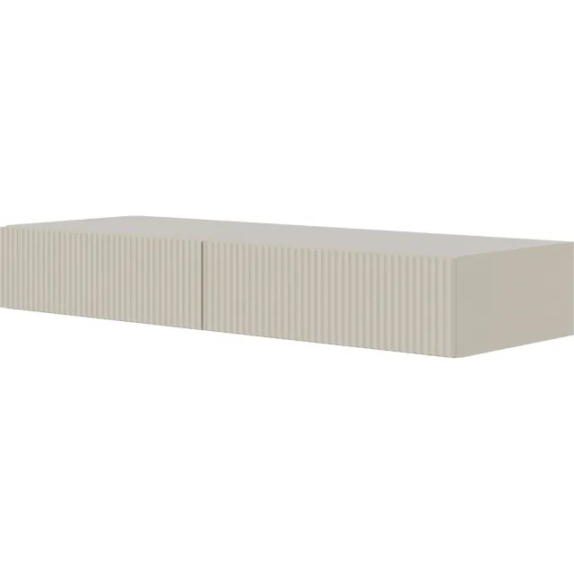Selsey Veldio - Wandconsole 110 cm - Grijsbeige Grijs beige