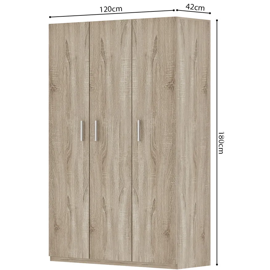 Opbergkast Graham 120cm Sonoma bruin, foto 4