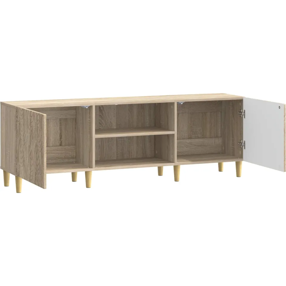 vidaXL TV-kast 150 x 31 x 50 cm Sonoma Eiken Bewerkt hout, foto 4