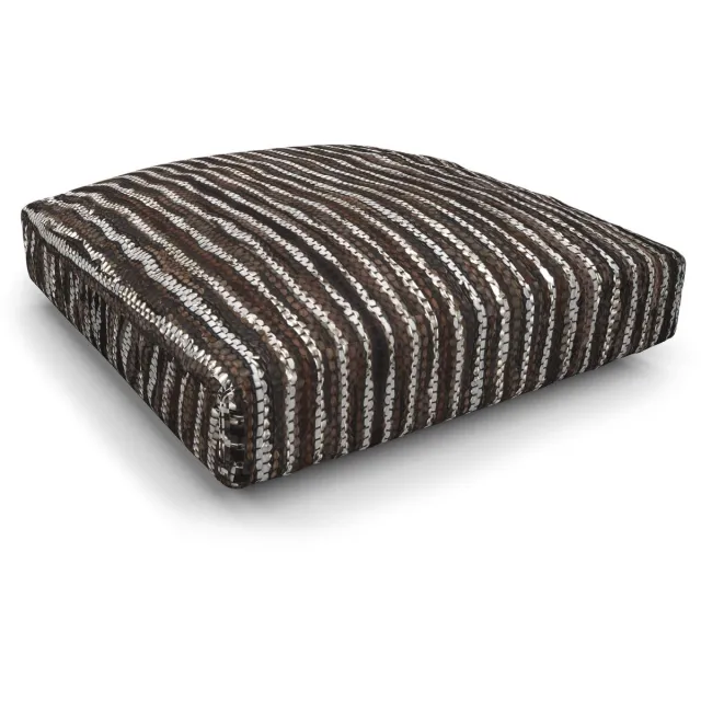 Heckett & Lane Valeria Poef 60x60x10 Brown
