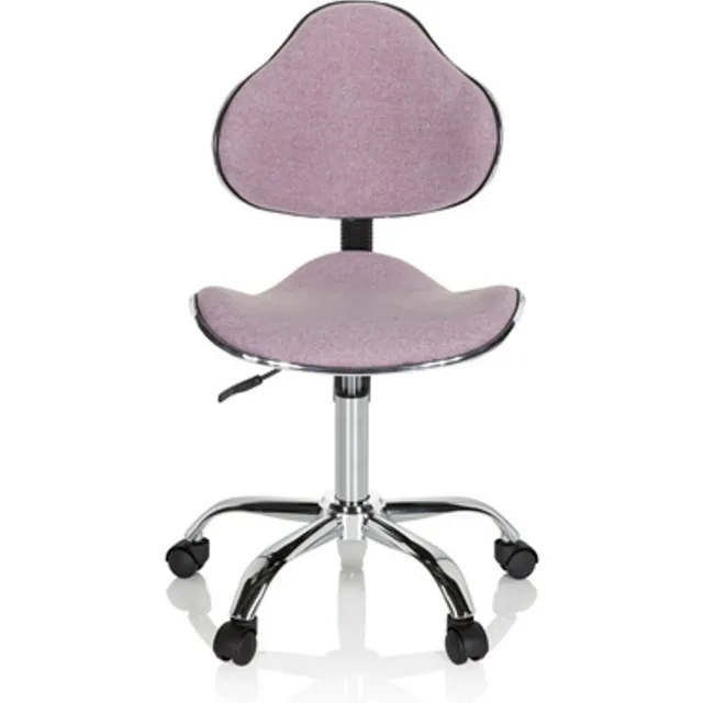 hjh office Kinder bureaustoel KIDDY GTI-3 stof roze hjh OFFICE