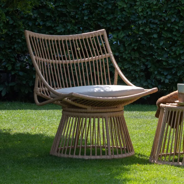 WOOOD Alatna tuinfauteuil naturel, foto 2