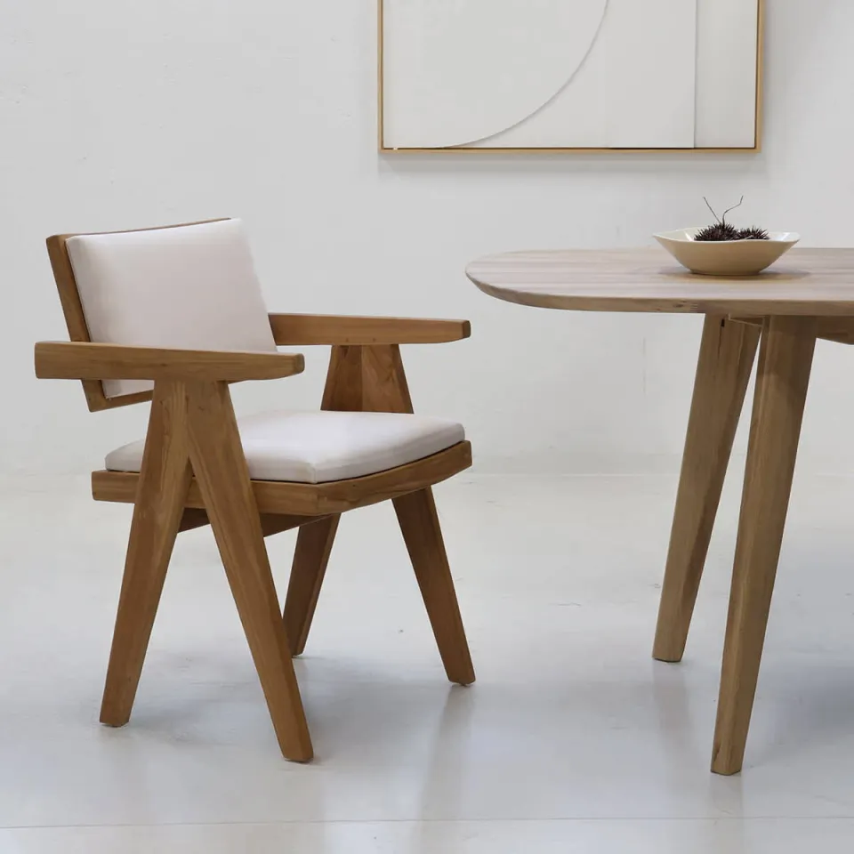 Giga Meubel Lowen eetkamerstoel beige, foto 6