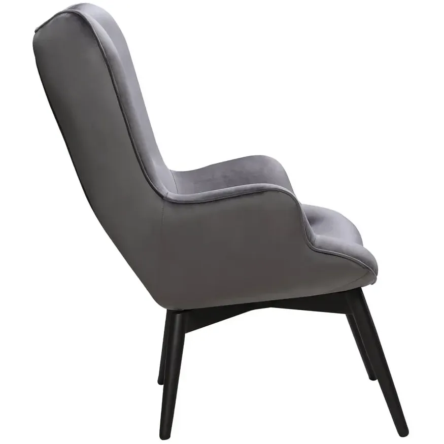 Fauteuil Christine grijs, foto 3