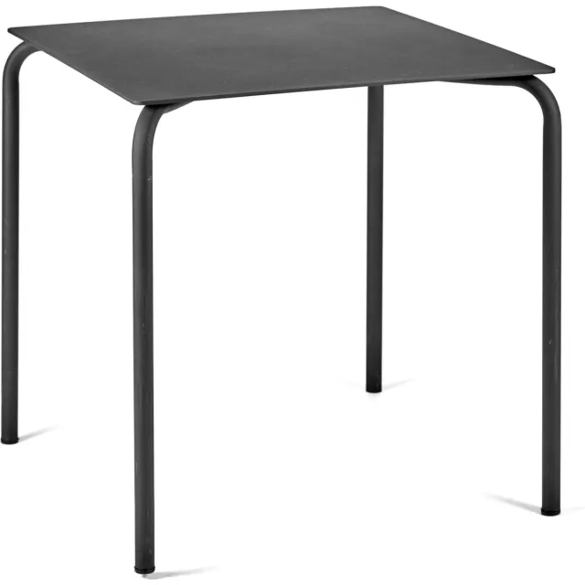 Serax August Tuintafel 70x70 Zwart