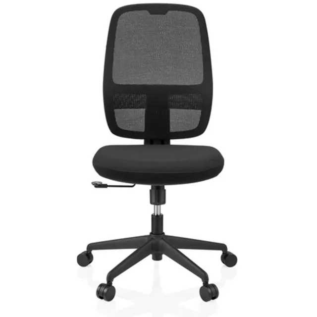 Bureaustoel / draaistoel Minoro B zitting stof / rugleuning netstof zwart / zwart hjh OFFICE