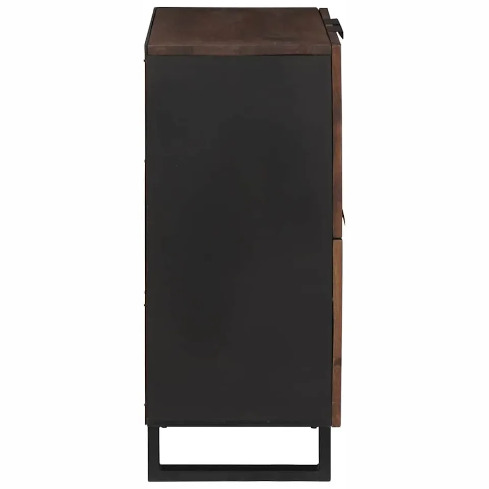 vidaXL Media-opslagkasten en rekken Bruin 60 x 33.5 x 75 cm, foto 4