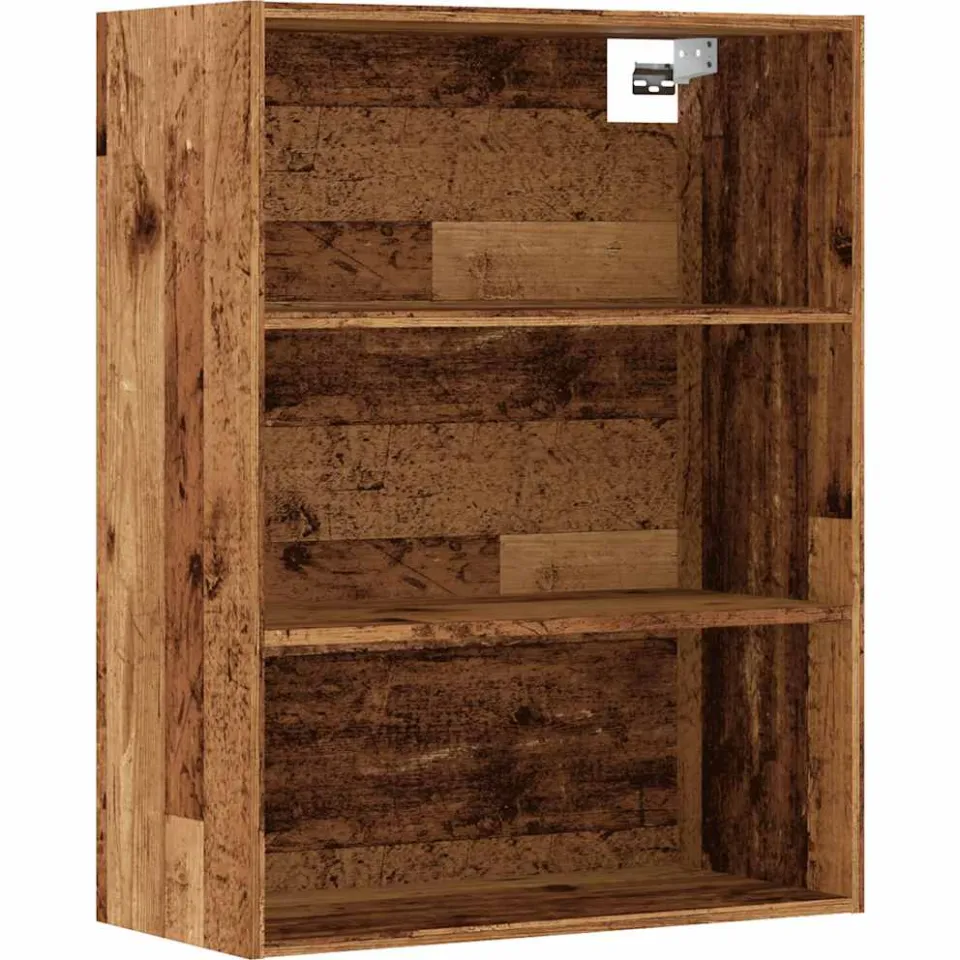 vidaXL Bovenkast 69,5x32,5x90 cm oud houtkleurig Bruin