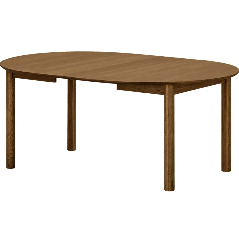 Artichok Loet uitschuifbare houten eettafel gerookt eiken - 120 - 220 x 75 cm, foto 4