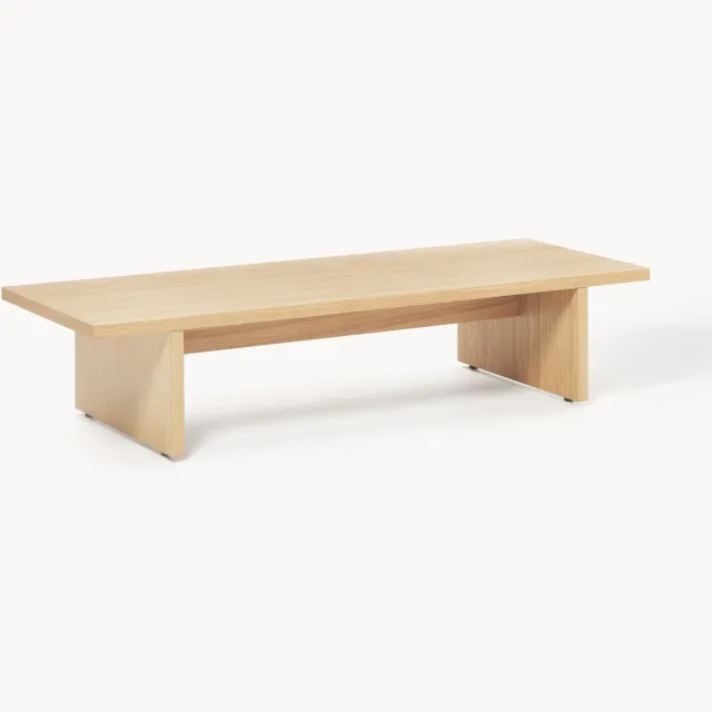 Westwing Collection Lage houten salontafel Dako Beige