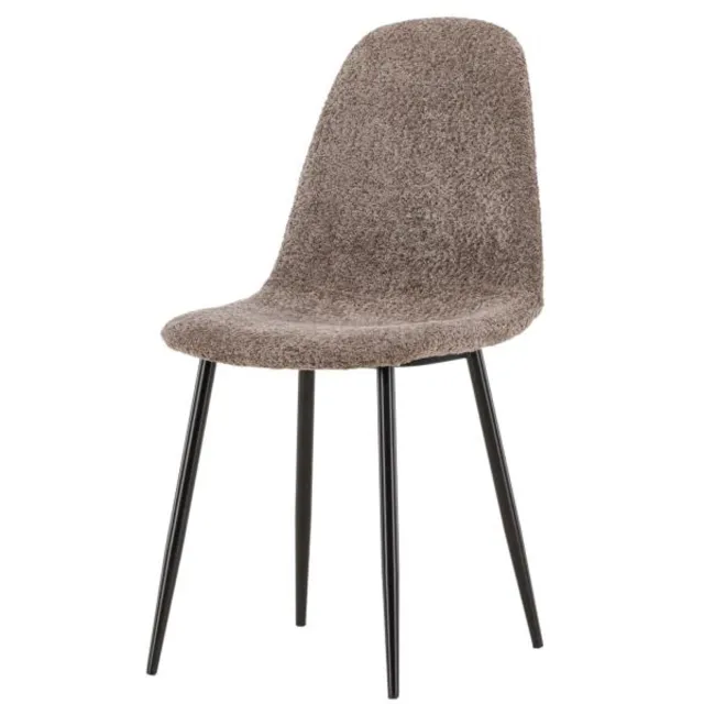 Svea Selo eetkamerstoel - boucle - grijs