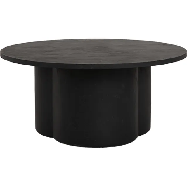 Tower Living Palazzo salontafel - ø90 cm - zwart
