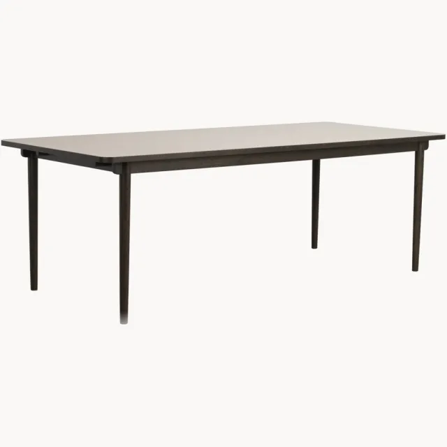 Rowico Home Uitschuifbare eettafel Fairmount van eikenhout, 220/265 x 95 cm Beige