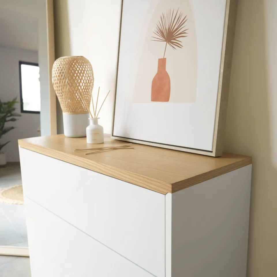 Kave Home Abilen ladekast wit, foto 4