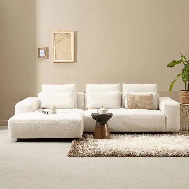 NOUS Living hoekbank Miro hoek links - beige
