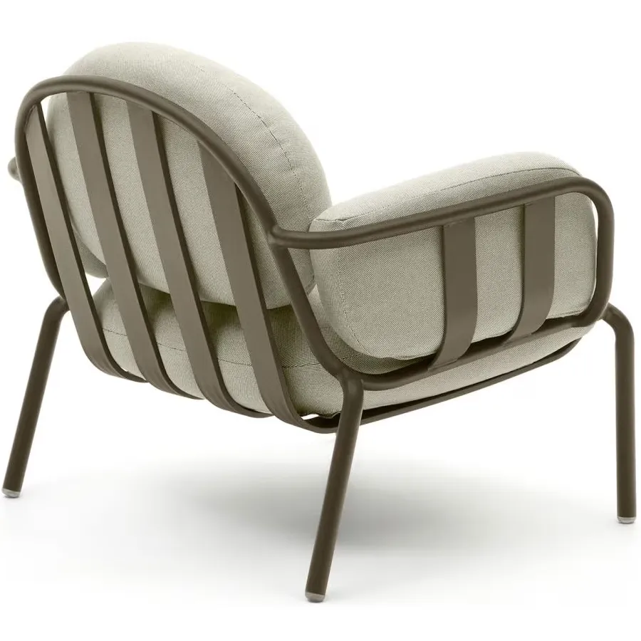 Kave Home Joncols outdoor fauteuil beige, foto 4