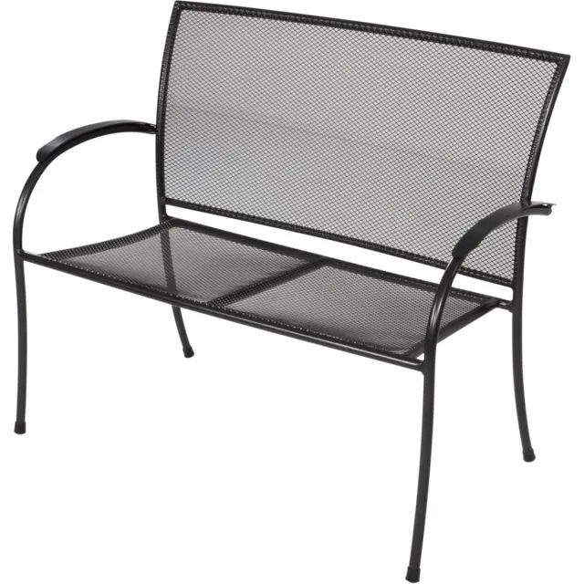 Lesliliving Tuinbank Nordic 105cm - Antraciet